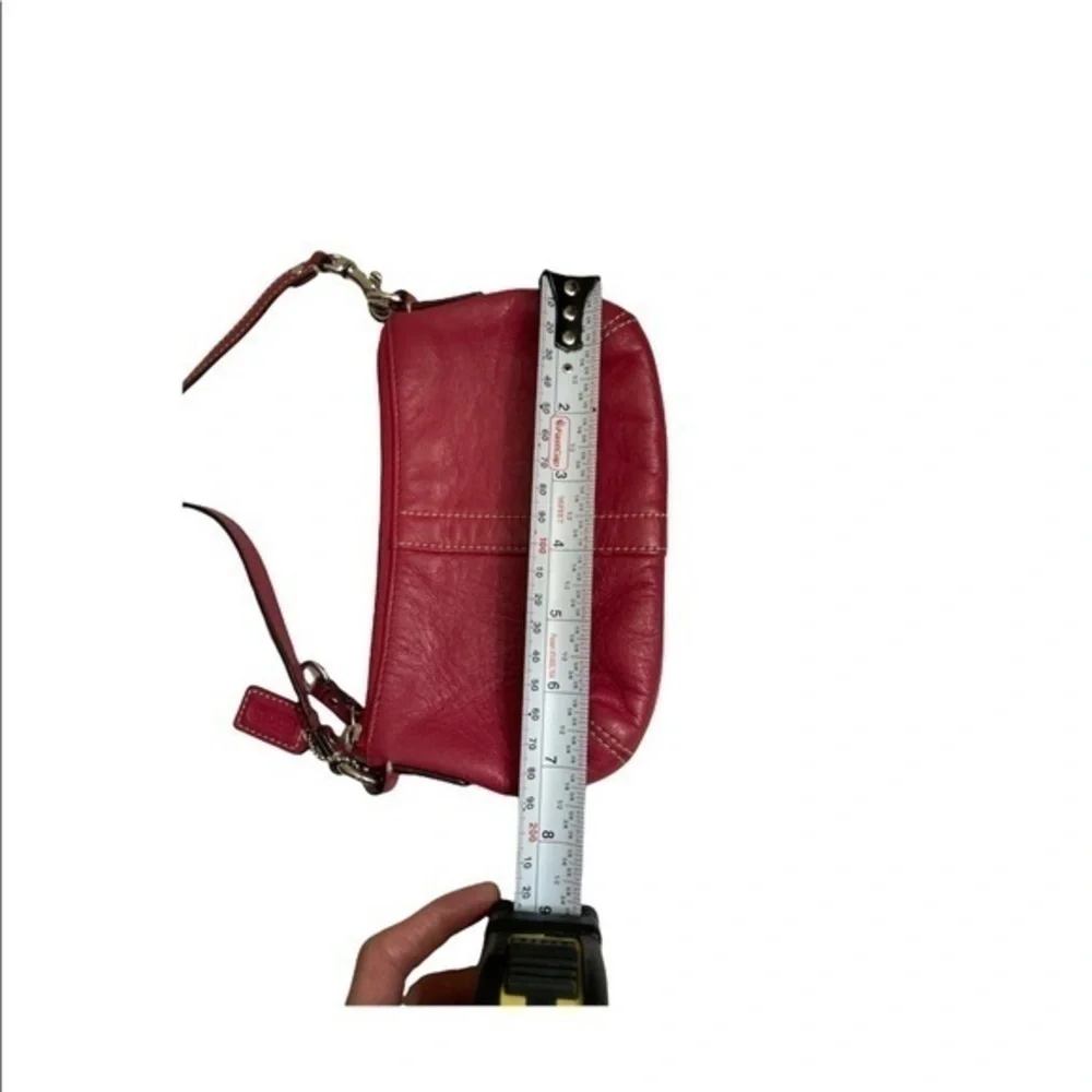 Coach vintage y2k pink leather soho wristlet mini bag